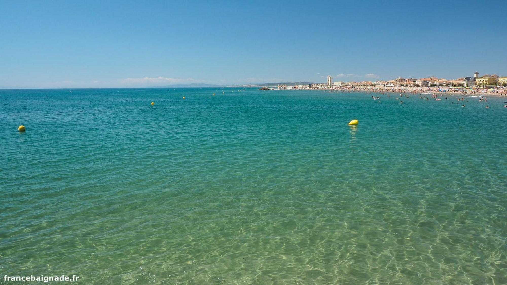 Mobilehome 8 Personnes Avec Clim Situe Aux Sables Du Midi Valras-Plage Zewnętrze zdjęcie